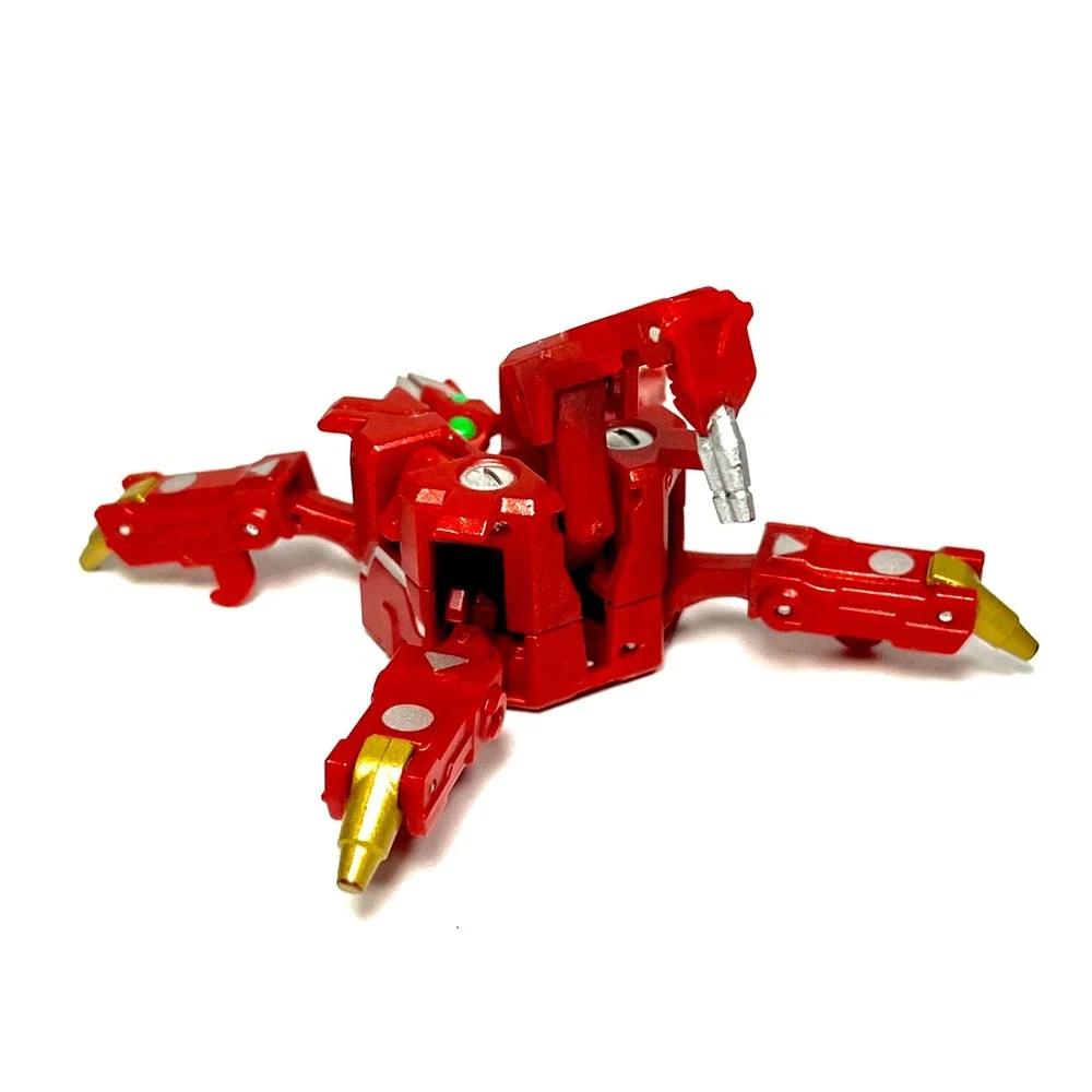 Bakugan New Vestroia Red Pyrus Spyderfencer Trap Maxus Dragonoid Leg Part